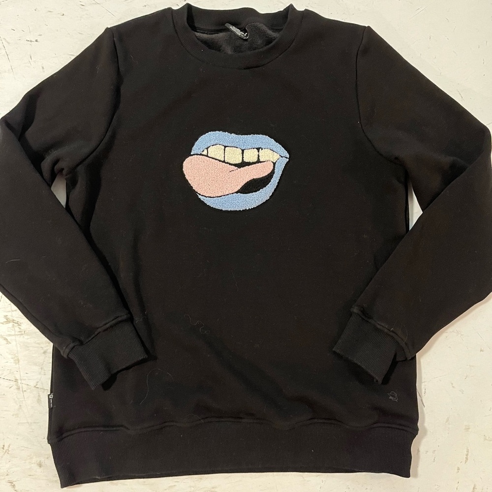 Birdz Womens Black Sweater Medium